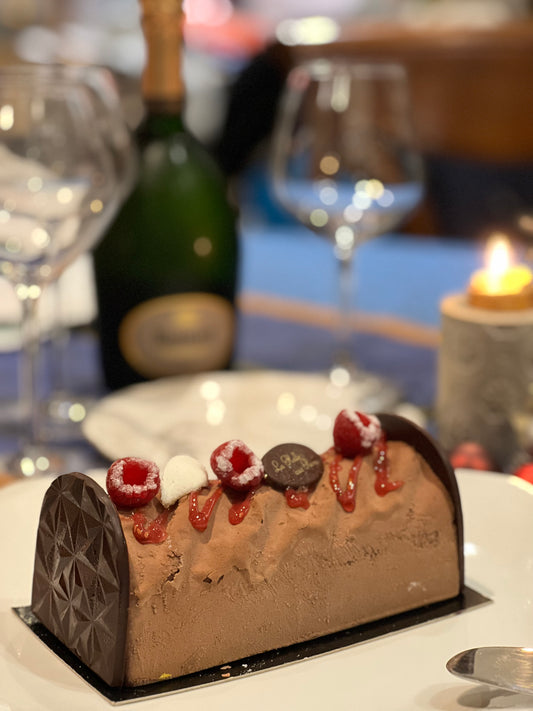 Bûche Chocolat Framboise